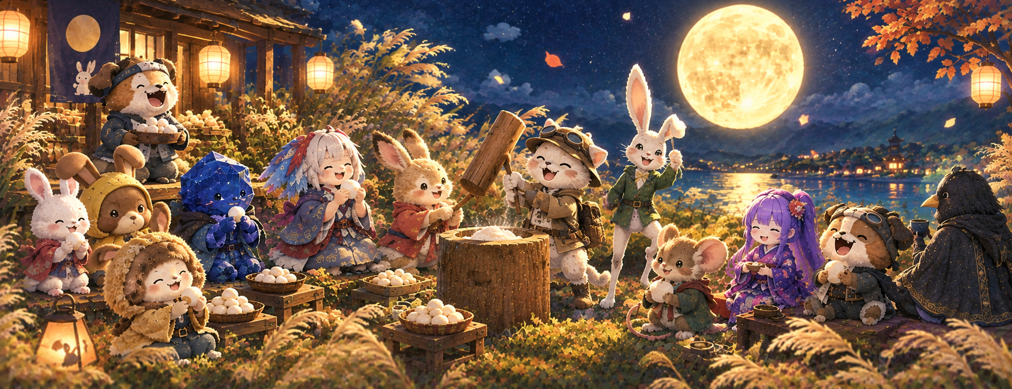満月の夜